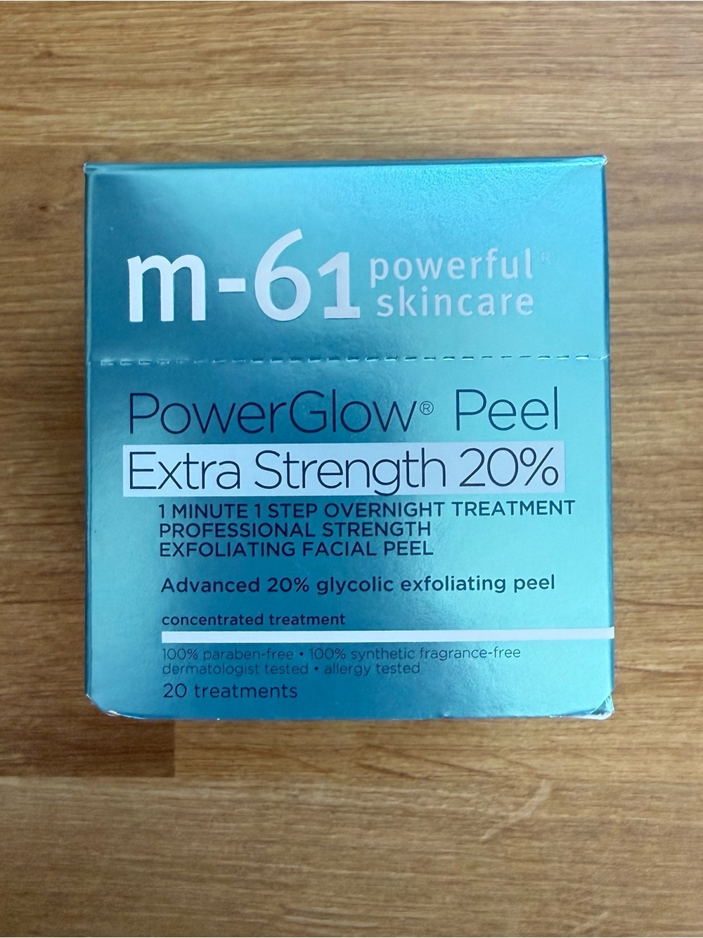 *BNIB* m-61 PowerGlow Peel Extra Strength 20% – 20ct